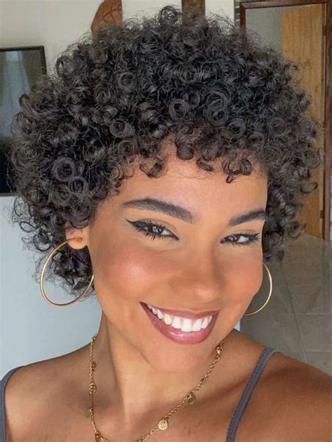 Corte de cabelo cacheado curto: dicas para cuidar e 48 .